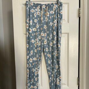 Lates by Kate Jam Pant Set -  Large - Blue Floral